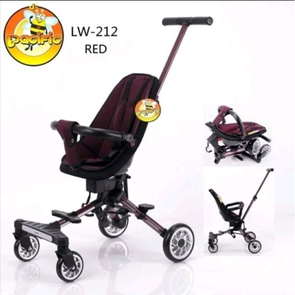Termurah Sepeda Anak Bayi Toys Magic Baby Stroller Pacific Exotic ET LW 212 LW212 Dorong Pegangan St