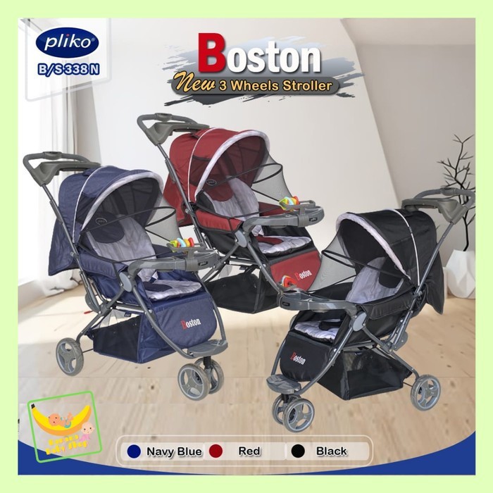 ZAHEERA - STROLLER KERETA BAYI PLIKO BOSTON