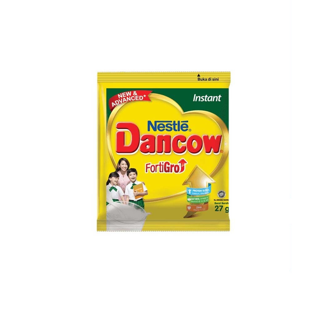 

Susu Dancow Fortigro Sachet 27gr