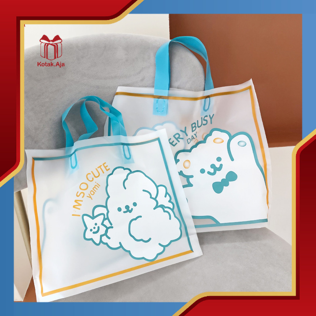 

Kantong Plastik / Goodie Bag Plastik / Kantong Kresek / Tas Plastik / Tas Goodie Bag I AJ13-AJ22