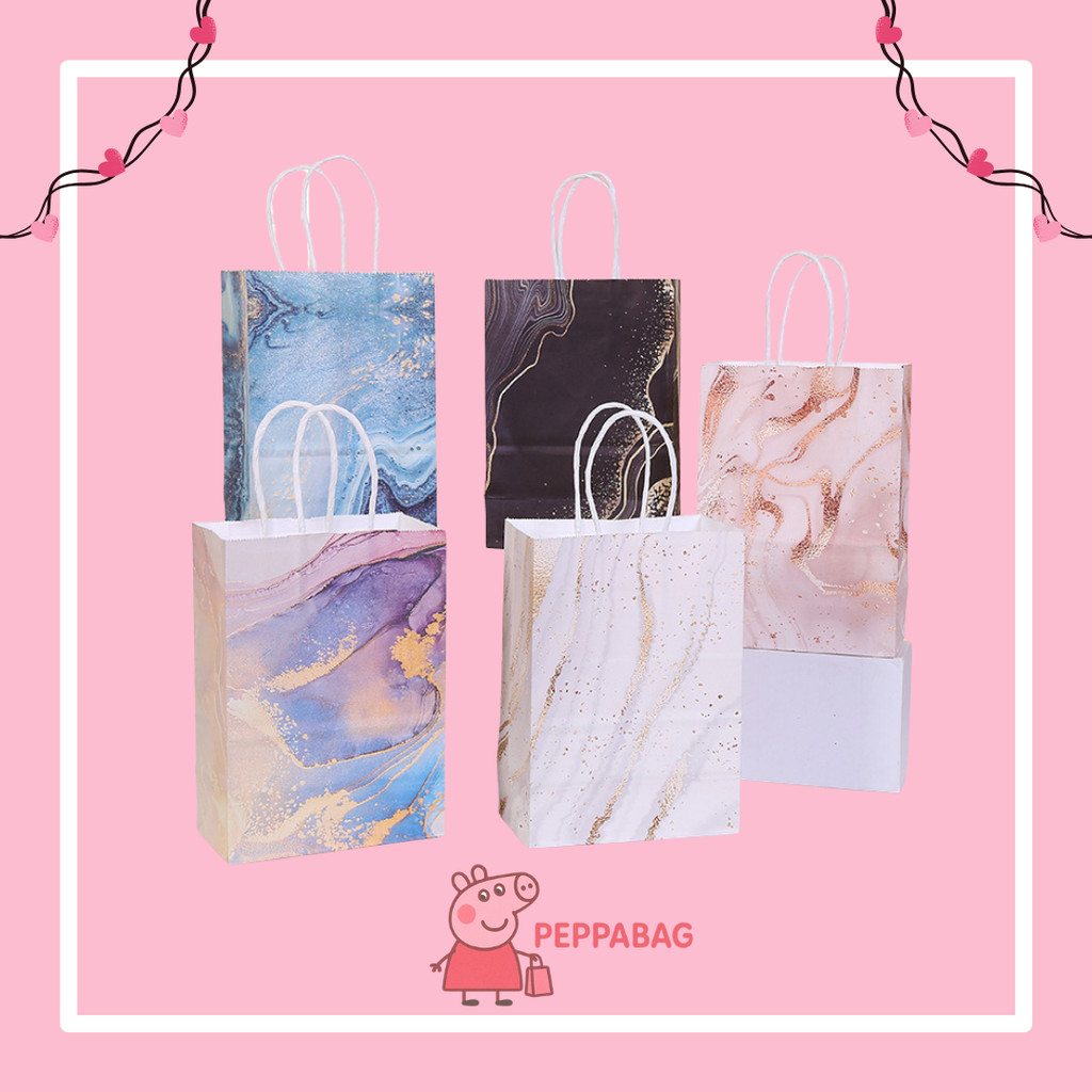 

Paper Bag Gift Cute / Paperbag Hadiah Abstract Abstrak (15 x 8 x 21Cm) - ES0590