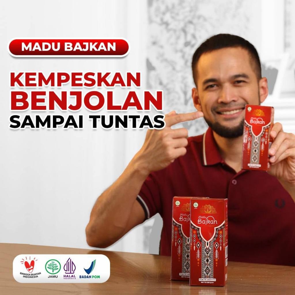 MADU BAJAKAH BORNEO - Madu Bajkan - Agen Resmi WISNUMART, 100% ORIGINAL [Ampuh Atasi Semua Keluhan A
