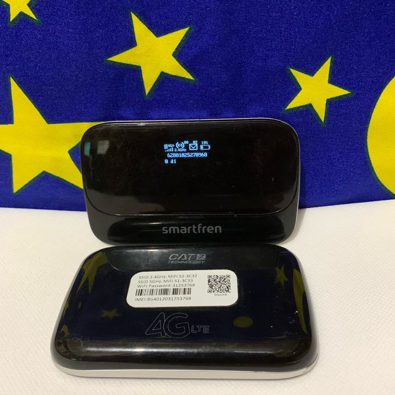 Modem Wifi Smartfren M6 CAT 7 S1 wifi  Dual-Band Mifi Suport Smartfren Unlimited 4G+ & 4G