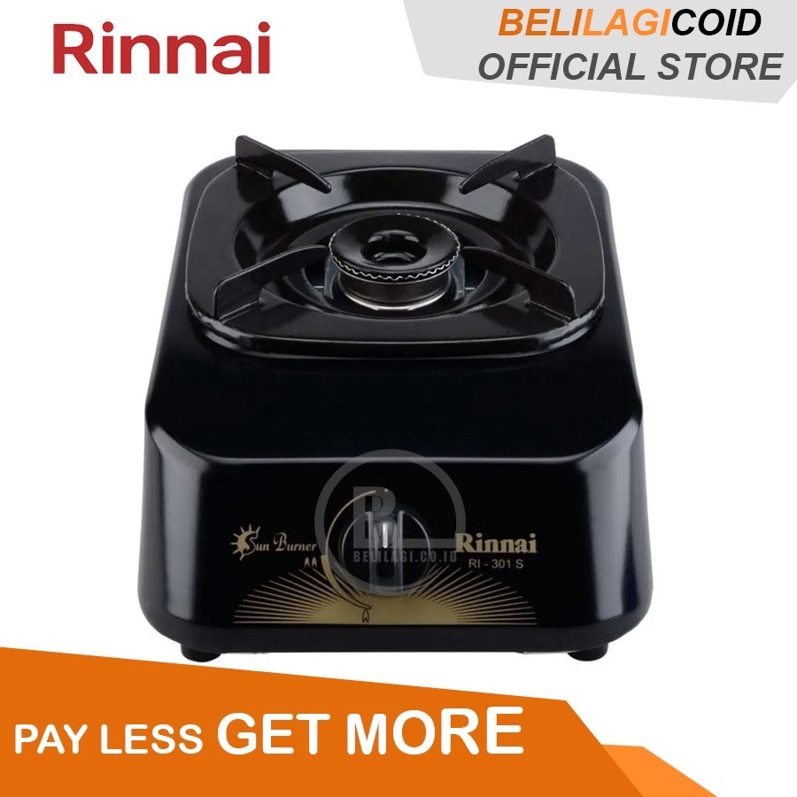 (cod) Rinnai Kompor Gas 1 Tungku RI 301 S / Kompor Rinnai 1 Tungku RI-301S / Kompor Gas Rinnai ORIGI