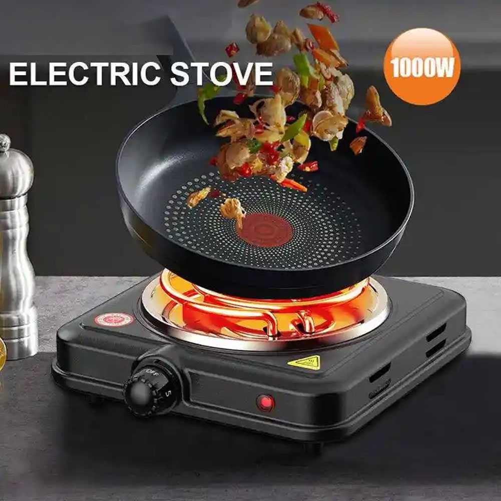 

Kompor Listrik 1 Tungku Mini Portable Coil Hot Plate 1000W