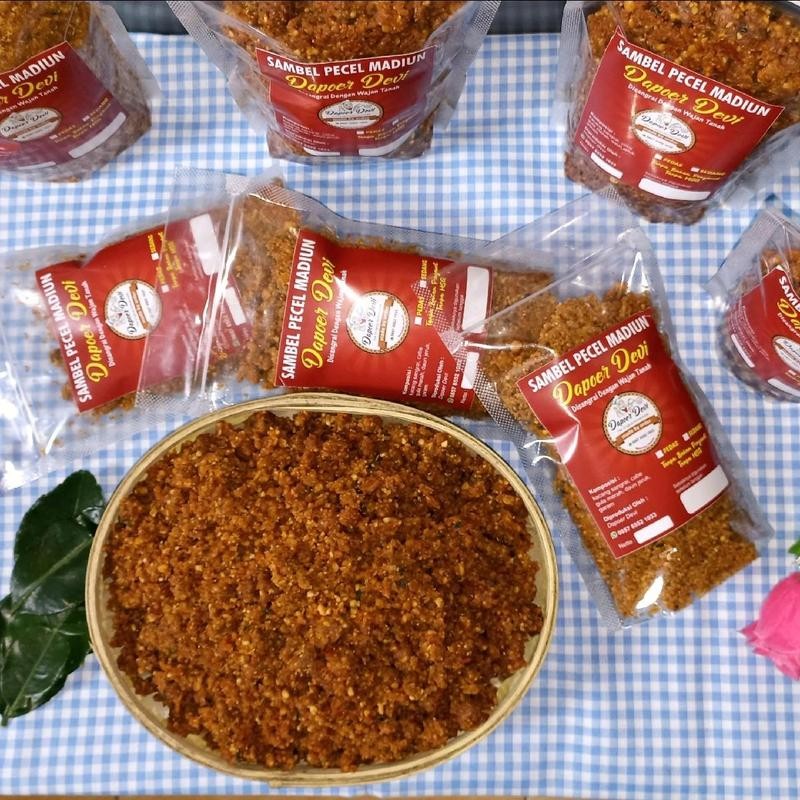 

500 Gram SAMBEL PECEL MADIUN DAPOER DEVI / Sambal Kacang Khas Madiun