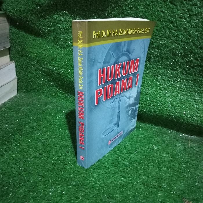 Buku Hukum Pidana 1 Prof Dr Mr H A Zainal Abidin Farid