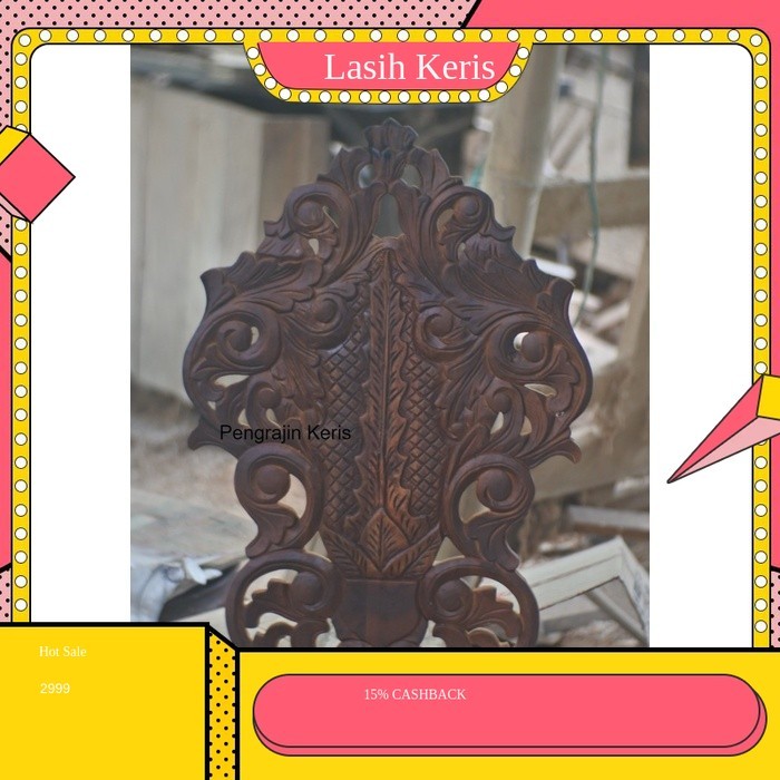 blawong keris ukir kembangan top mahar asli temuan termewah KRS7