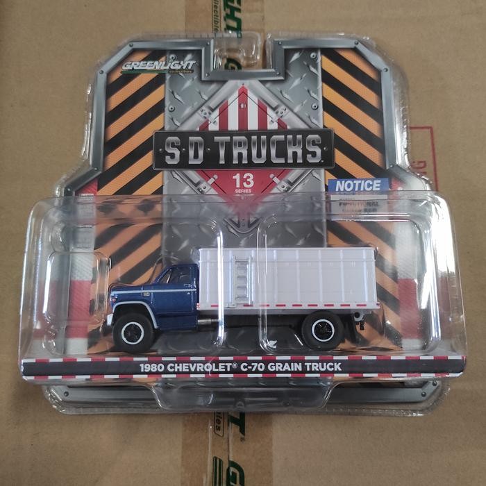 DIECAST GREENLIGHT SD TRUCKS SERIES 13 - 1980 CHEVROLET C-70 GRAIN TRUCK