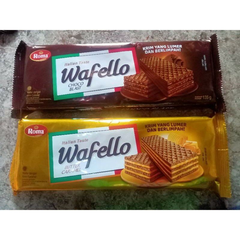 

roma wafello 110gr rasa choco blast n caramel - ARM