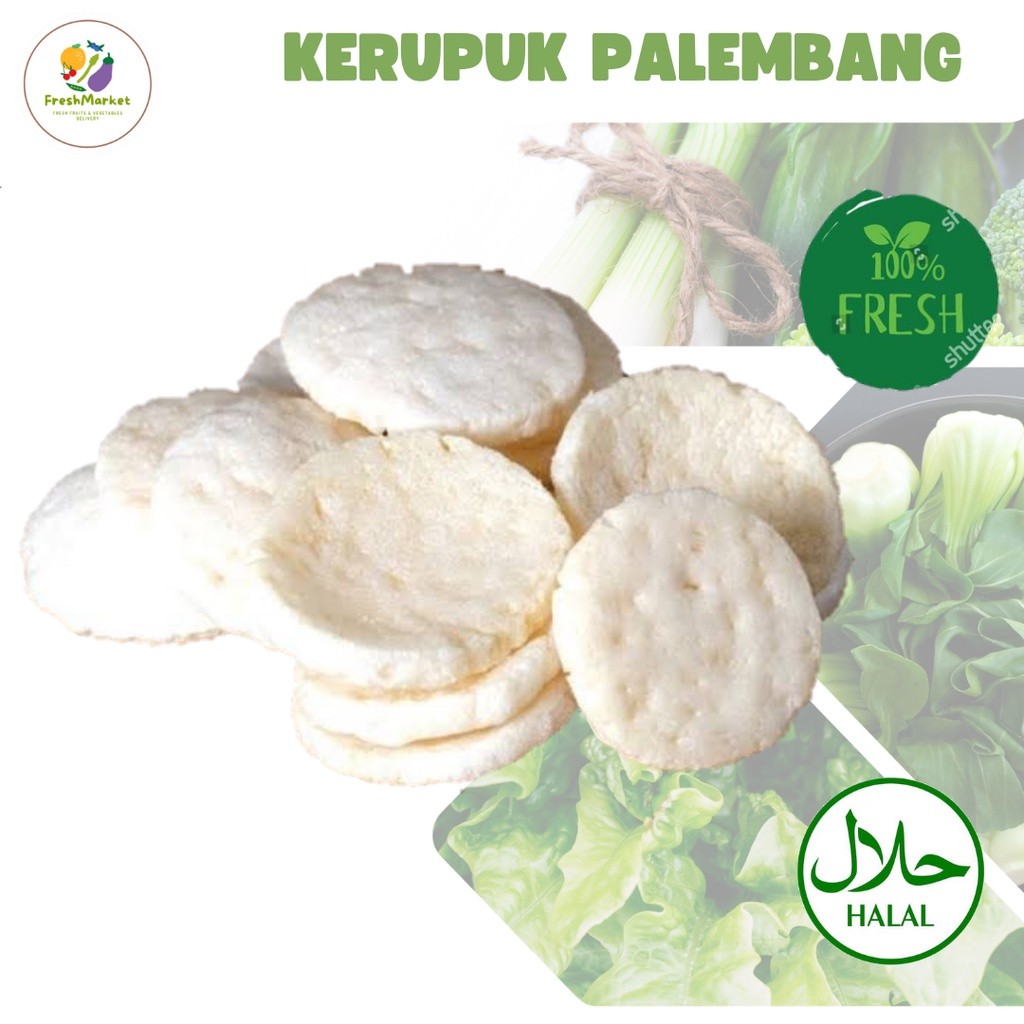 

Kerupuk Palembang Kecil 250 Gram Sayurinstant