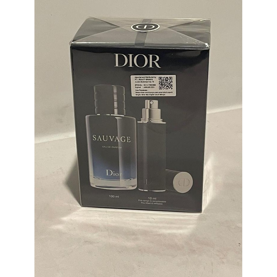 Parfum Dior Sauvage EDP 100ml + 10ml Set - Original Perfume