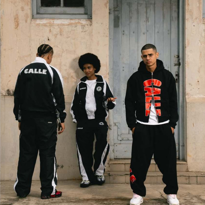 NEW CALLEDELARACHE - CALLE DOUBLE ZIP // CALLE JUBAH // CALLE FULL ZIP HOODIE //CALLE FULL ZIP HOODI