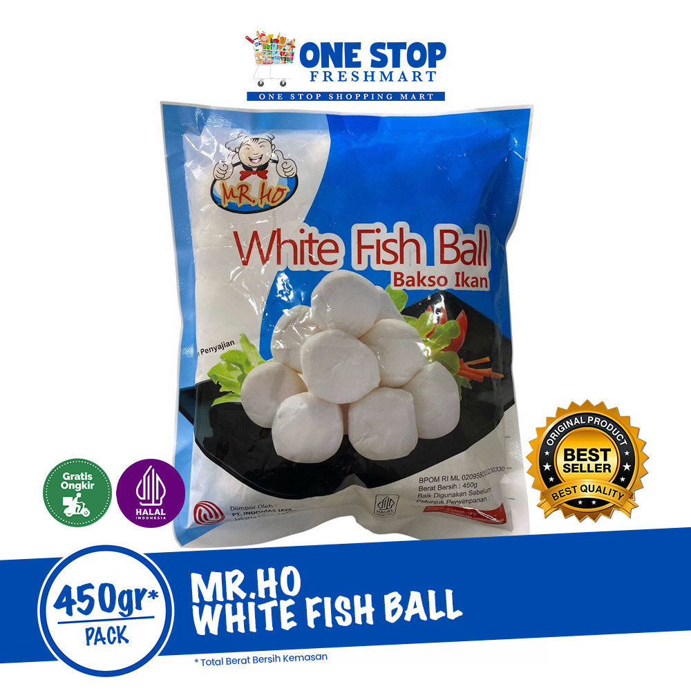 

MR.HO WHITE FISH BALL 450GR
