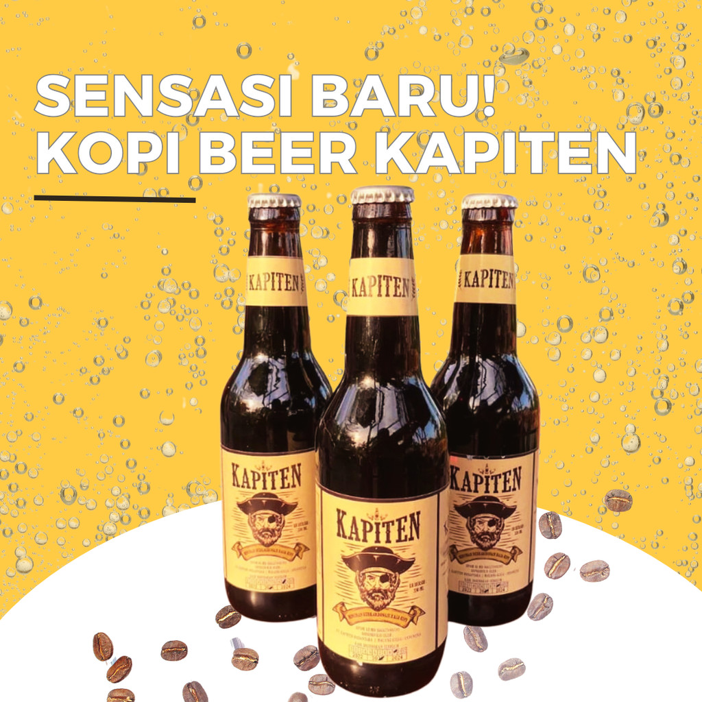 

Kopi Soda Sarsaparilla Kapiten Coffee Beer Halal Bir Non Alkohol Saparilla