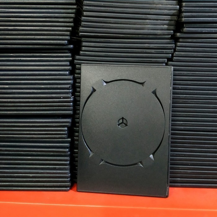 Kotak Tempat DVD / Case CD Disc Box Hitam ( Tanpa Plastik Cover ).Kotak Tempat DVD / Case CD Disc Bo