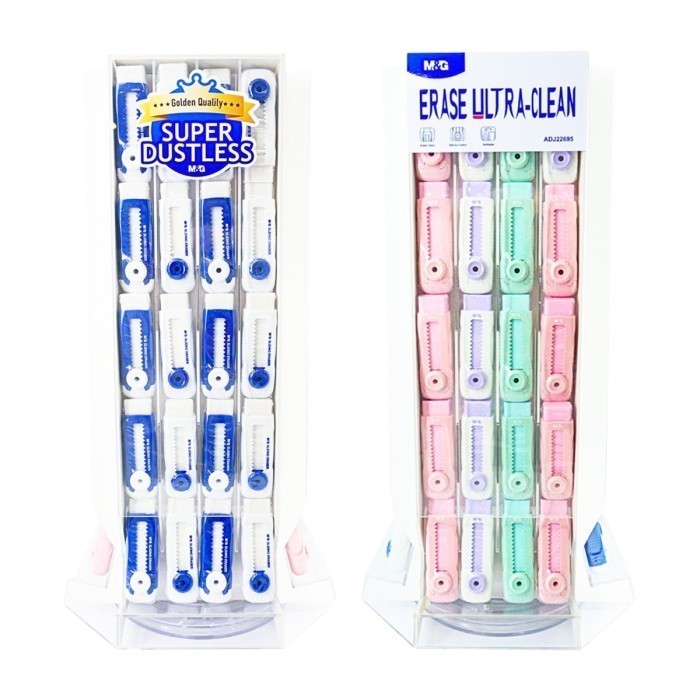 

Penghapus Pensil Sliding Eraser M&G HAXP2451 SET Display Packing