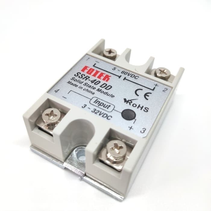 AMD99 SSR DC Solid State relay 40A DC-DC Fotek SSR-40DD Mosfet 5~60V DC 40A