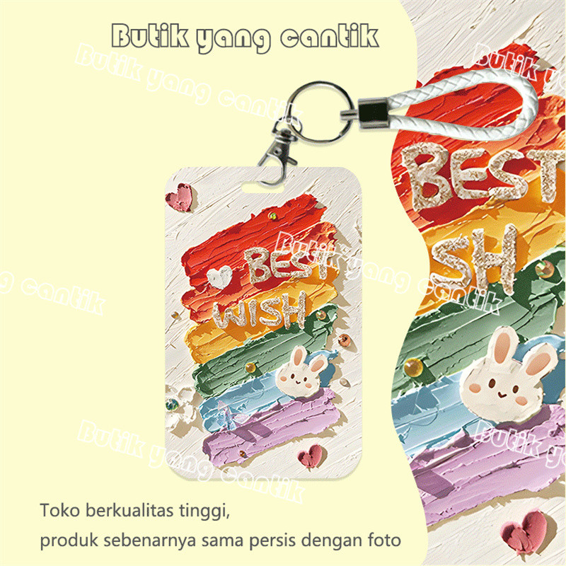 

ID CARD HOLDER, Tempat Kartu Pelangi Modis, Cocok untuk Kantor/Sekolah, Kartu Pelajar/Kartu Angkutan, Kartu Akses, KTP, Flazz, Kartu Kredit Elektronik dan Uang Elektronik.