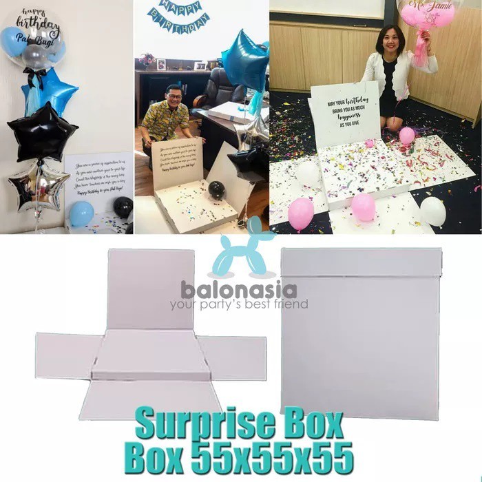 Balonasia Box Balon / Surprise Box