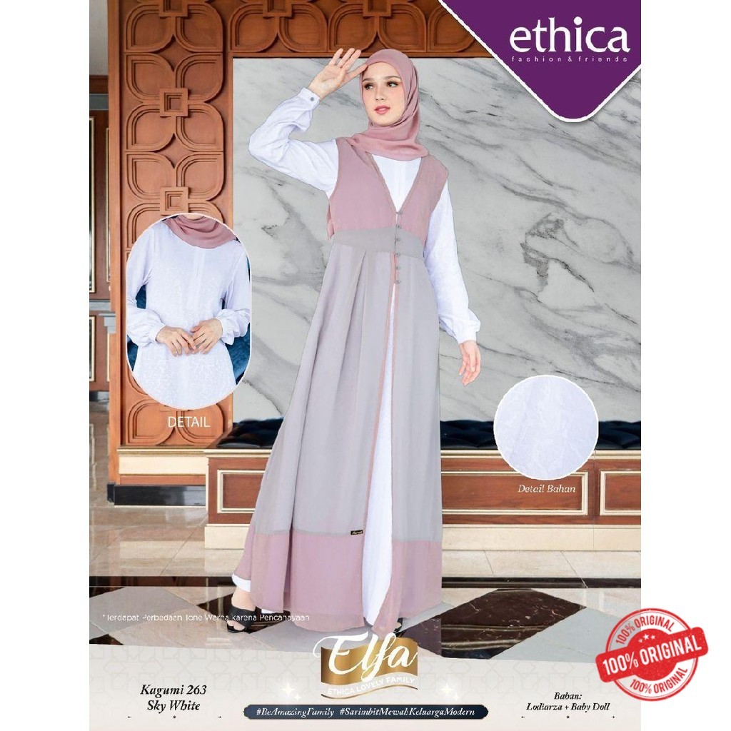 Gamis Couple Muslim Kagumi 263 by Ethica