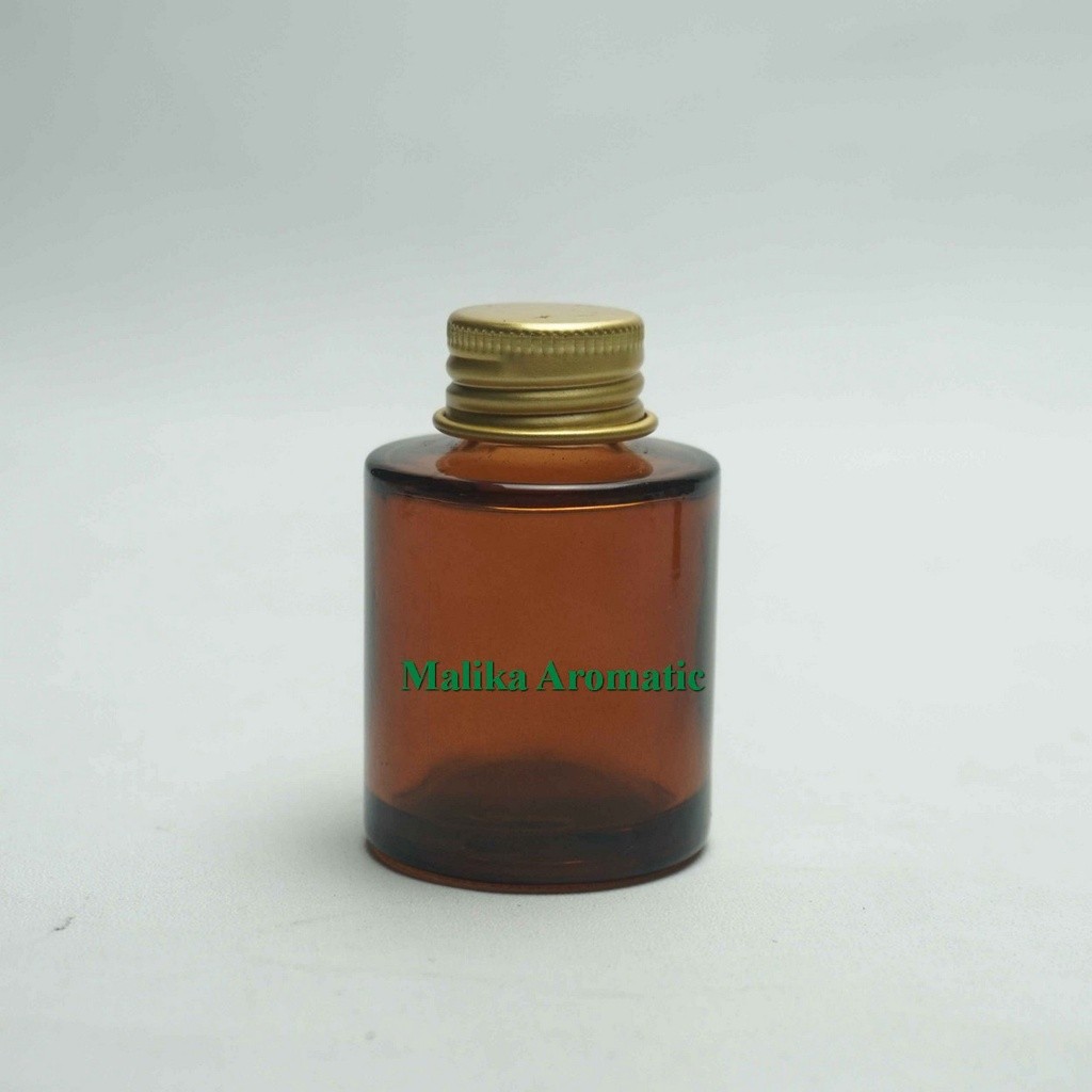 Serum 20 ml Kaca RF Amber Original Tutup Alumunium / Botol Kosmetik / Botol Serum / Serum Kaca Ulir 