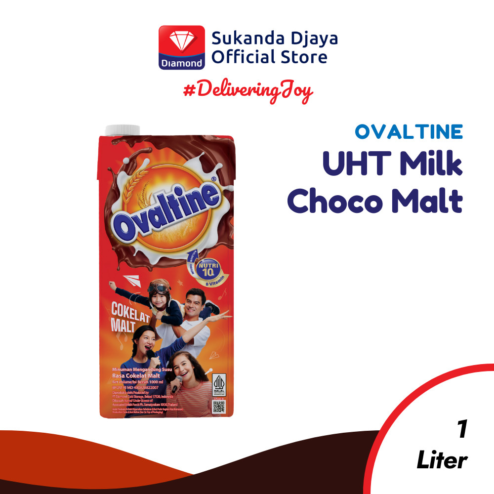 

Ovaltine UHT Milk Choco Malt Sleeve 1000 Ml