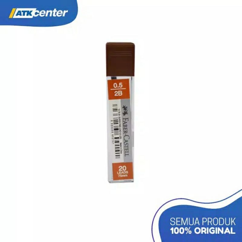 

Fabercastell isi pensil mekanik super fine lead 2B 0.5mm 1Tube SAJA