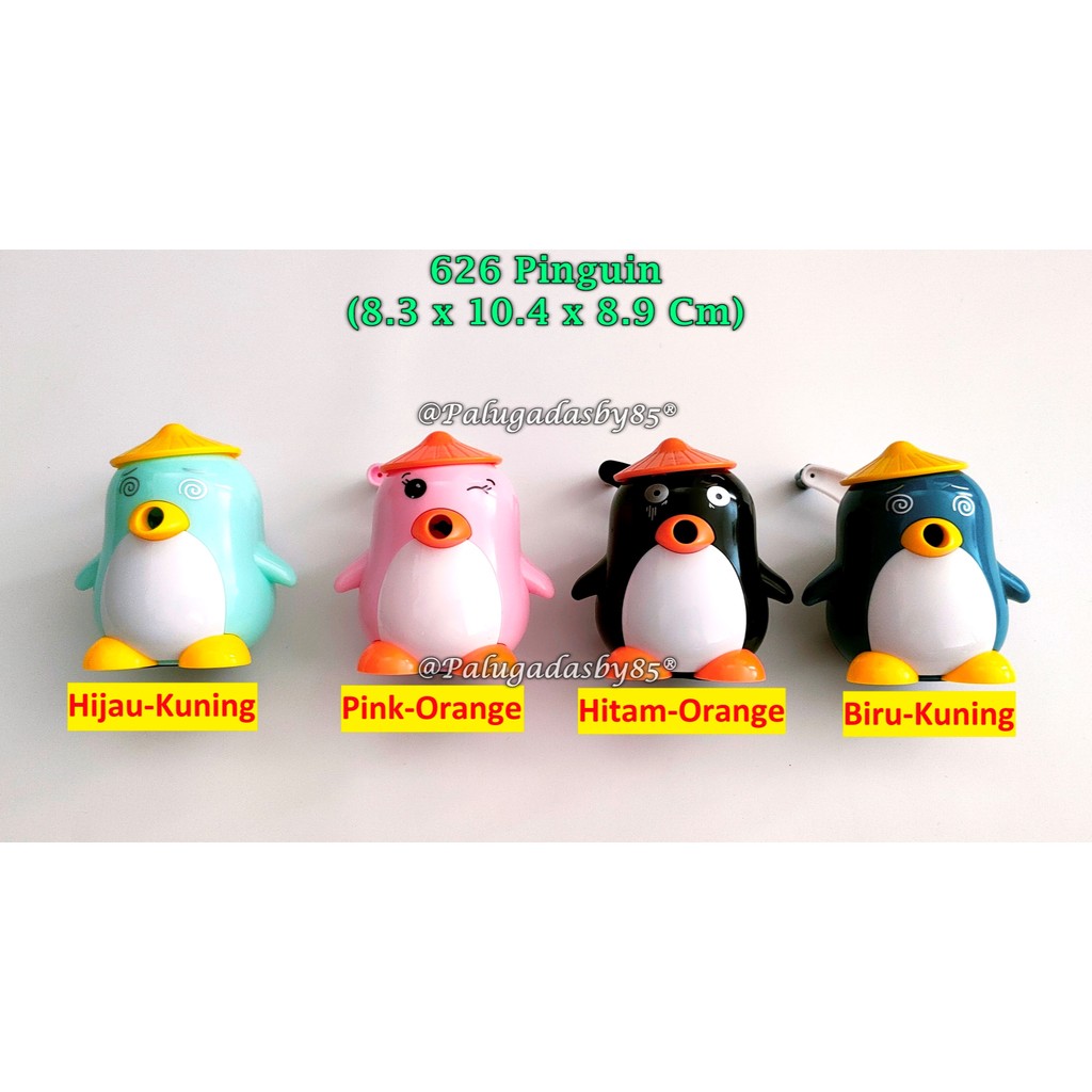 

(1 Biji) Rautan Meja Pinguin 626 8.3 x 10.4 x 8.9 Cm / Rautan Putar GXIMP 626 Pinguin 8.3*10.4*8.9