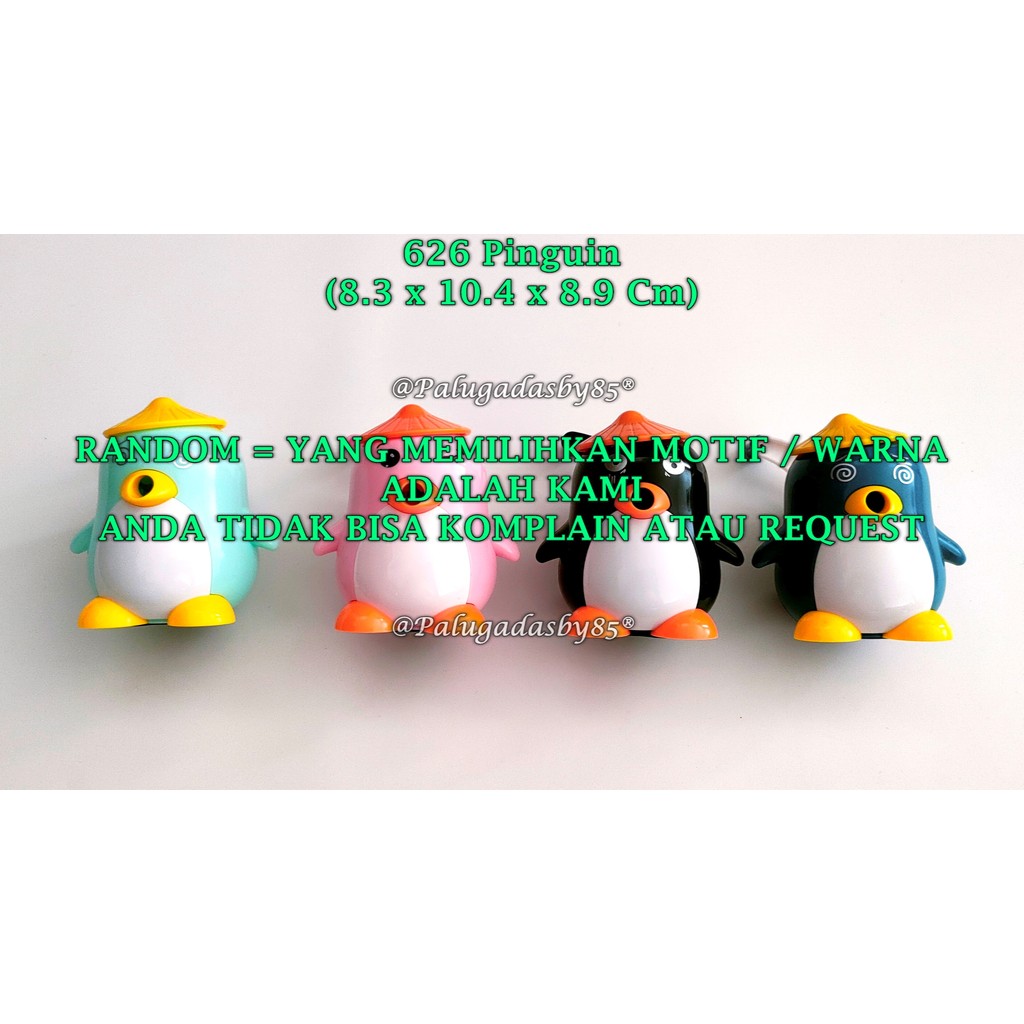 

(1 Biji) GROSIR Rautan Meja Pinguin 626 8.3 x 10.4 x 8.9 Cm / Rautan Putar GXIMP 626 Pinguin