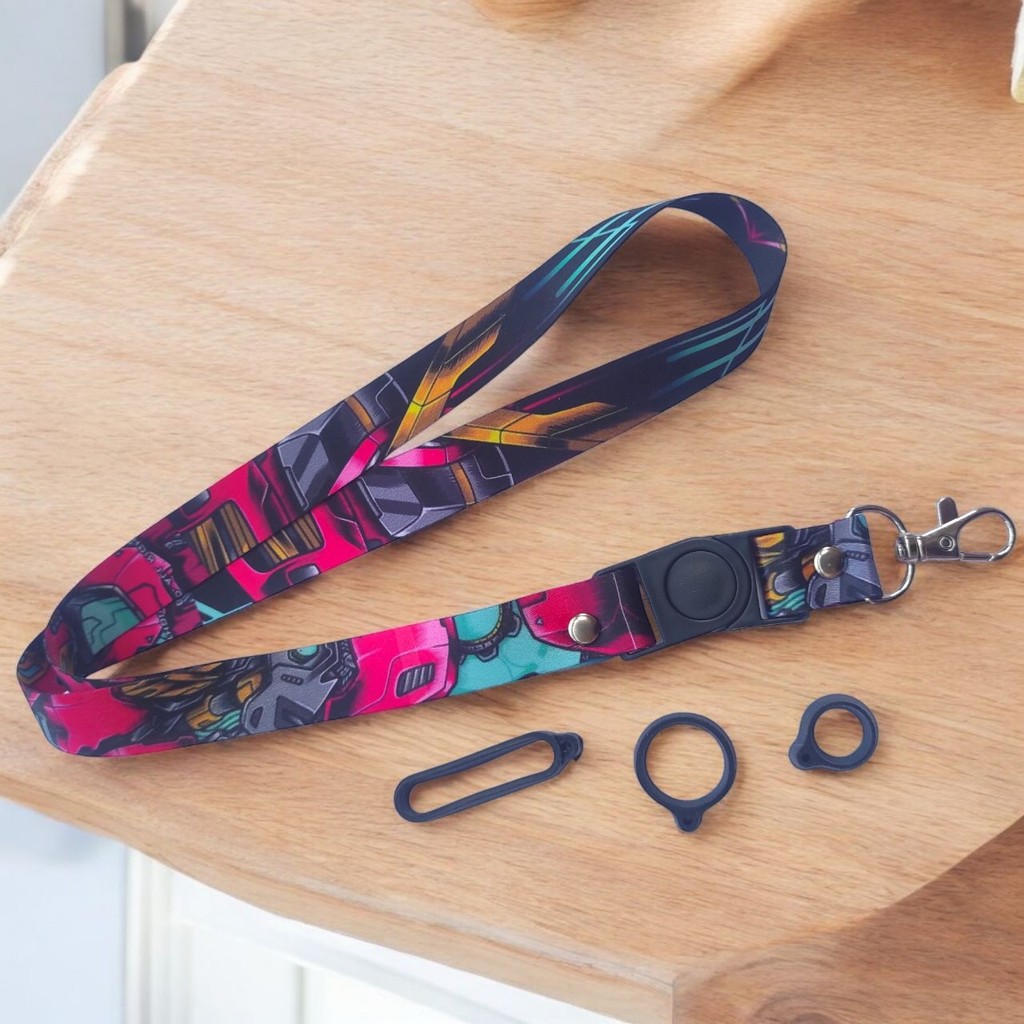 

Lanyard 2 Cm Motif CAPTAIN PINK Name Tag Bonus 3 Karet