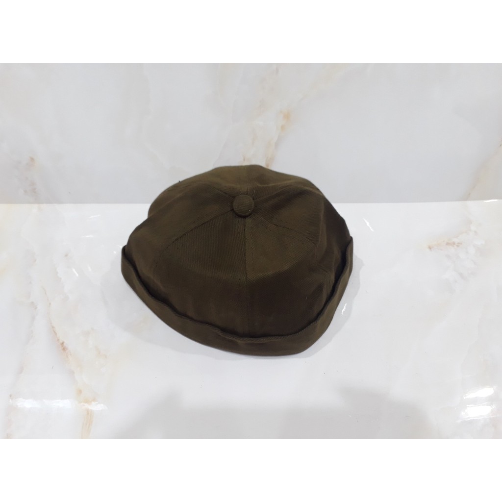 TOPI MIKI HAT CORDUROY / PECI MIKI HAT / DOCKER CAP / PECI UAS PUTIH MERAH MARUN HITAM CREAM COKLAT 