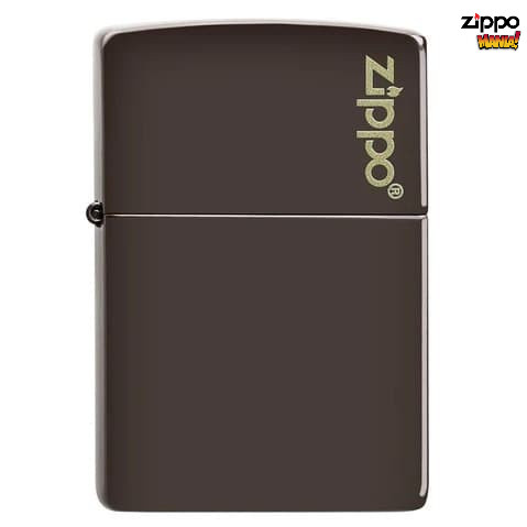 Zippo Classic Brown Zippo Logo - Zippo Lighter Original