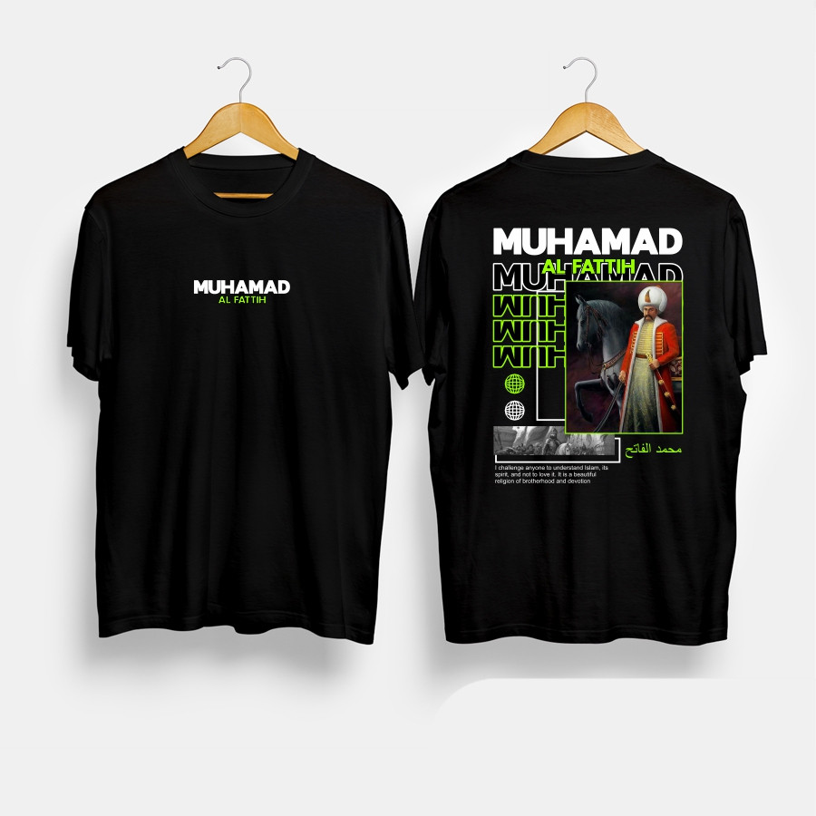 Kaos Baju Muhammad Al Fatih Kaos Muslim Kaos Islami