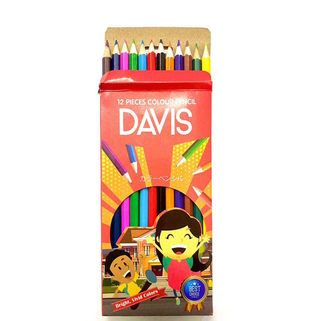 

Pensil Warna DAVIS 12 warna Pa njang