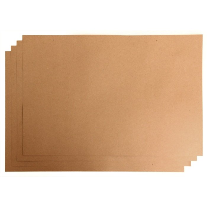 

Fancy Paper 200 gsm A4 - Kertas Coklat Kraft Paper