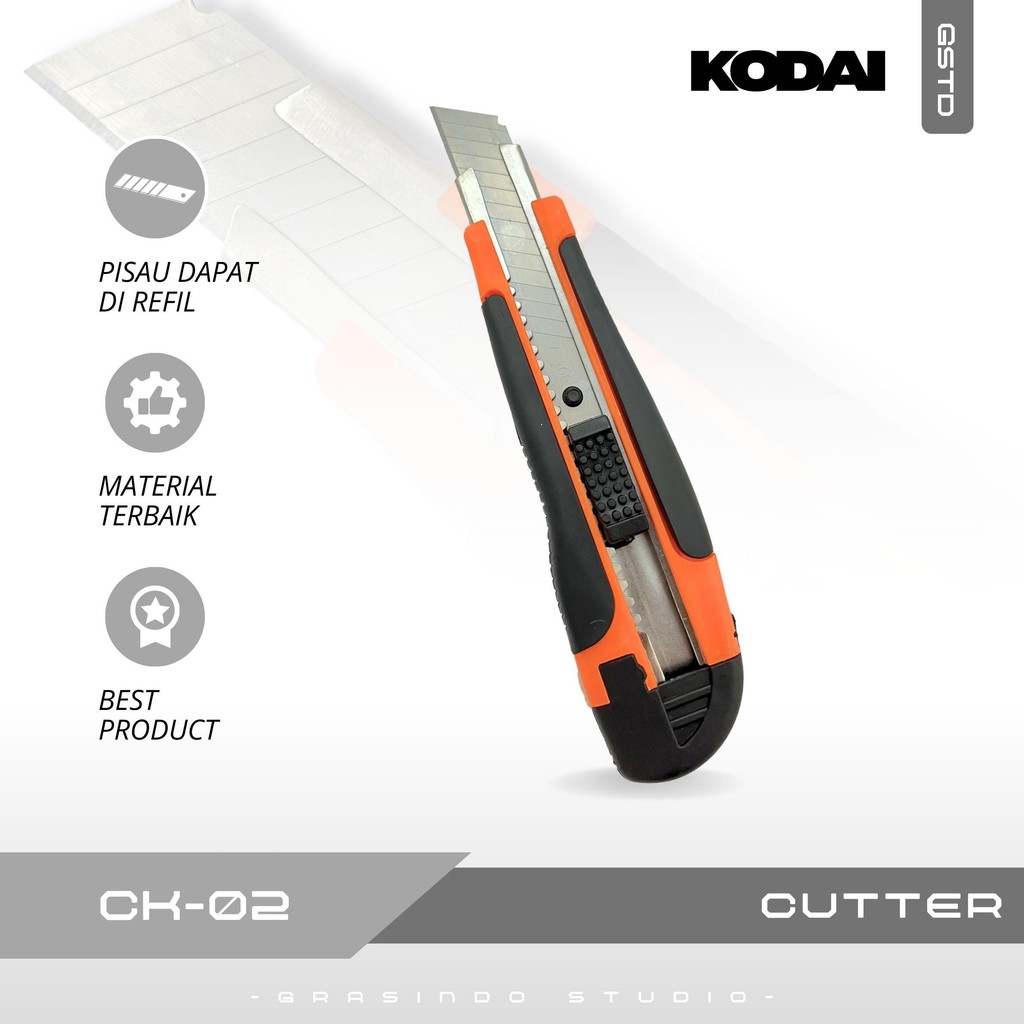 

MM Cutter Pisau Kodai / Pisau Cutter Besar / Cutter Kodai CK-02