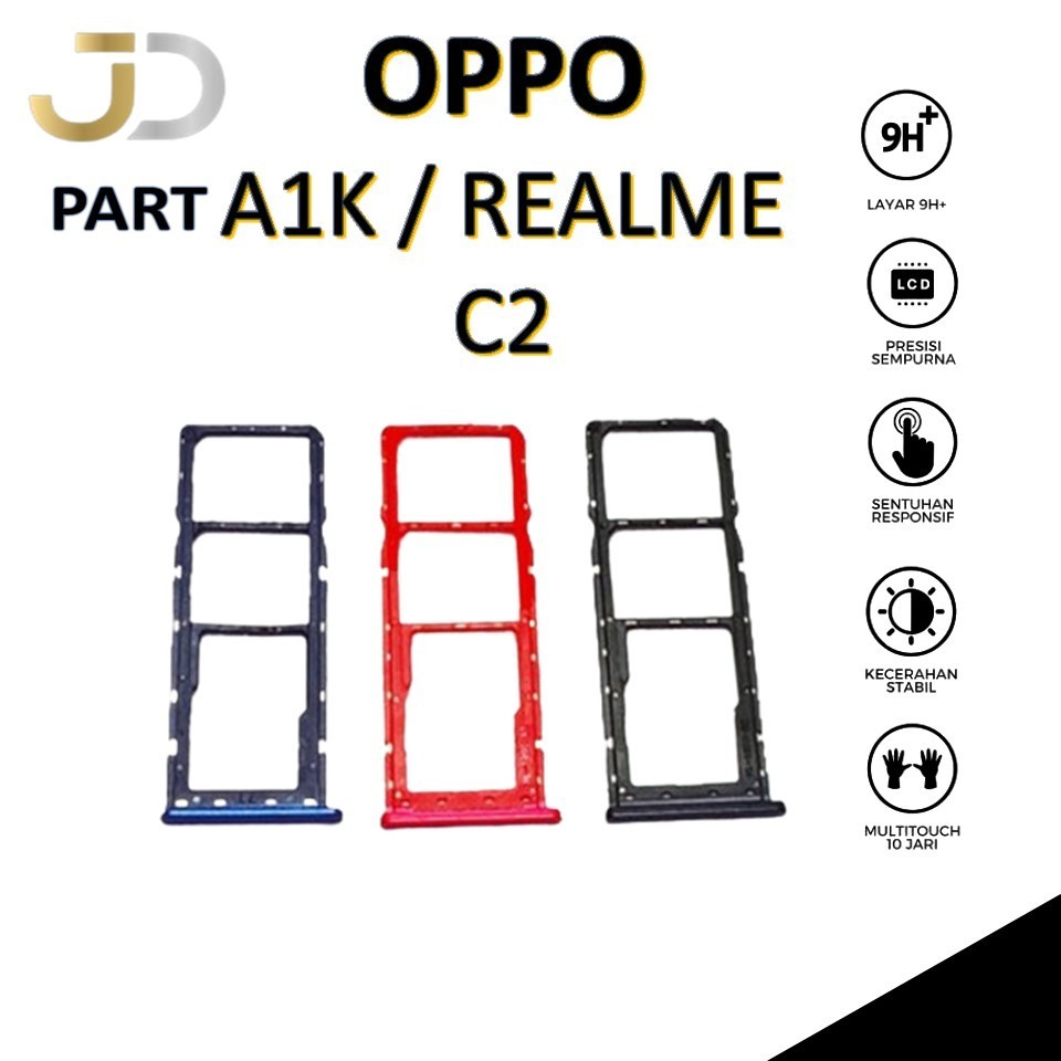 SIMLOCK OPPO A1K / REALME C2 TEMPAT SLOT KARTU / SIMCARD KARTU