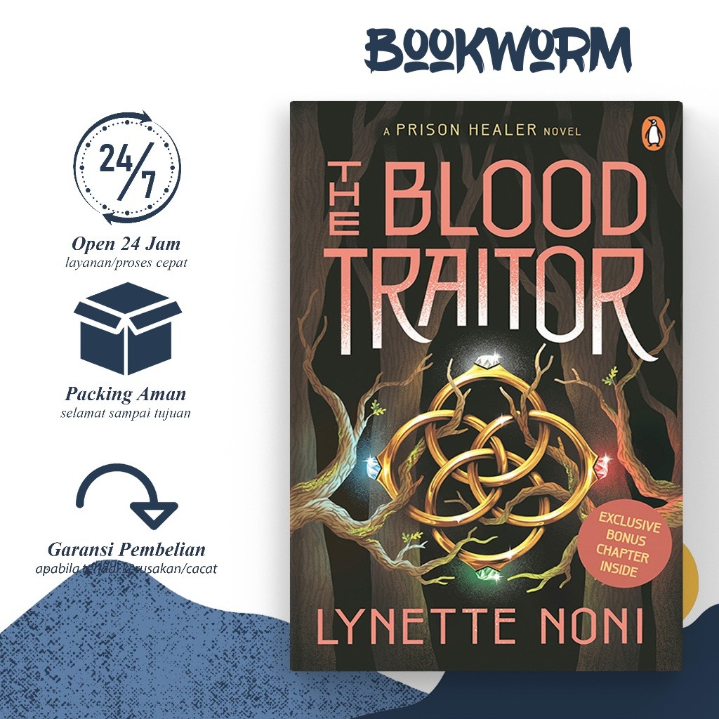 The Blood Traitor (The Prison Healer Book 3) by Lynette Noni (English)