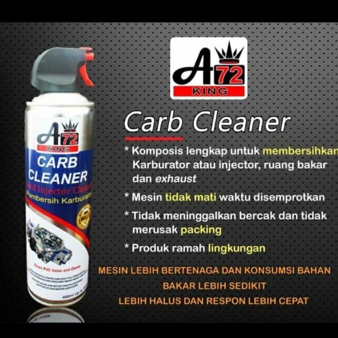 Ready Stok CARB CLEANER AND INJECTOR CLEANER KARBU KLINER A72 KING PEMBERSIH KARB BEST SELLER
