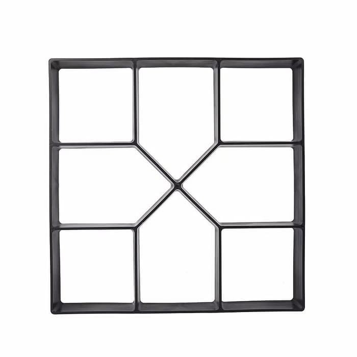 Cetakan Paving Block Taman dan Jalan Mudah dan Praktis - E ABSTRAK BESAR