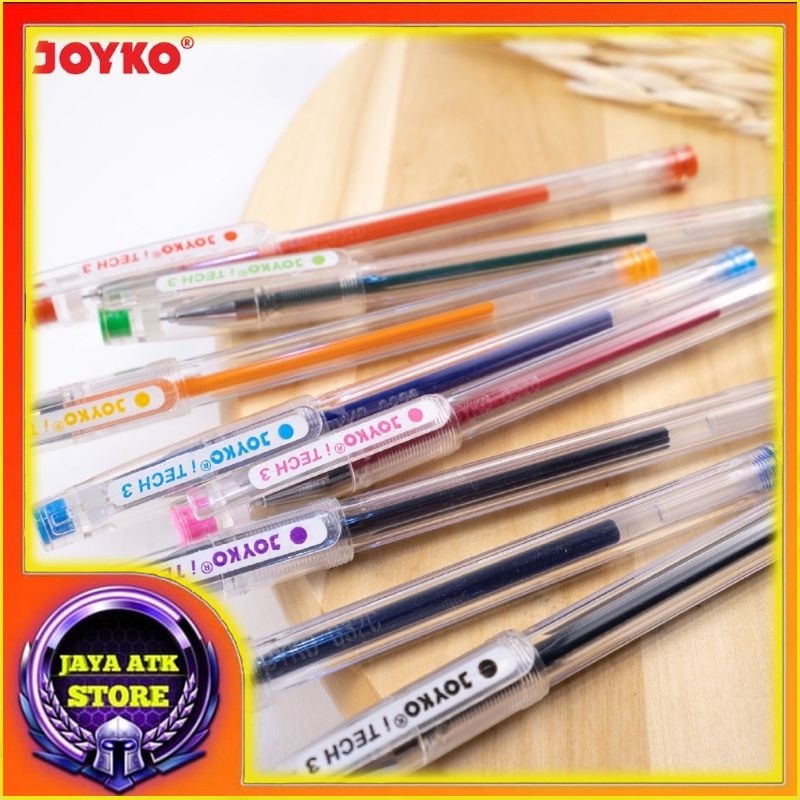 

Color Gel Pen GPC-325 iTech 3 Pulpen Pena 1 Set 8 Warna 0.28 mm