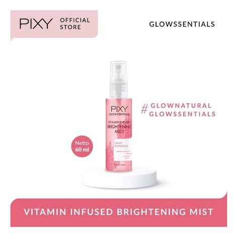 Pixy Face mist Brightening Vitamin Infused Glow Essential 60ml