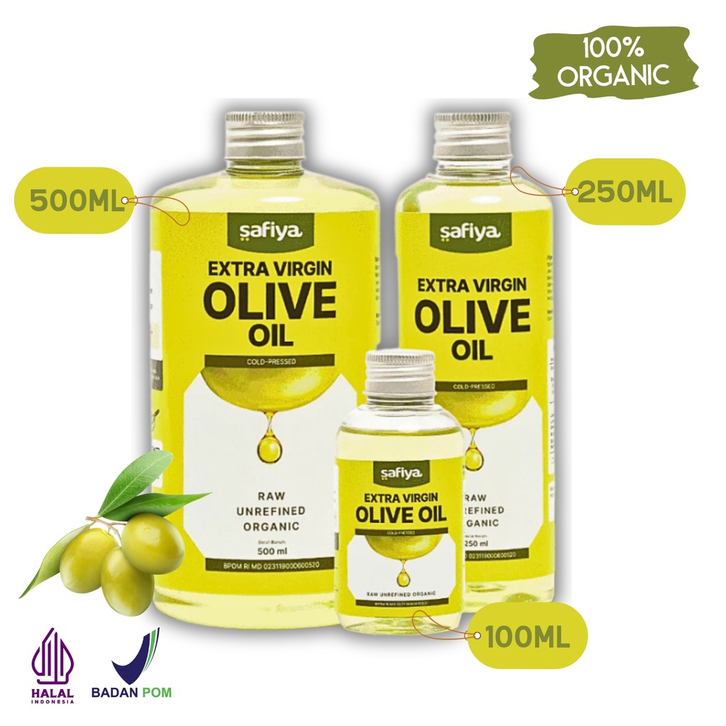 

Safiya Minyak Zaitun Extra Virgin Olive Oil Murni Organik