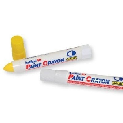 

SPIDOL CRAYON CAT WARNA ARTLINE PAINT CRAYON SOLID MARKER EK-40 - Kuning