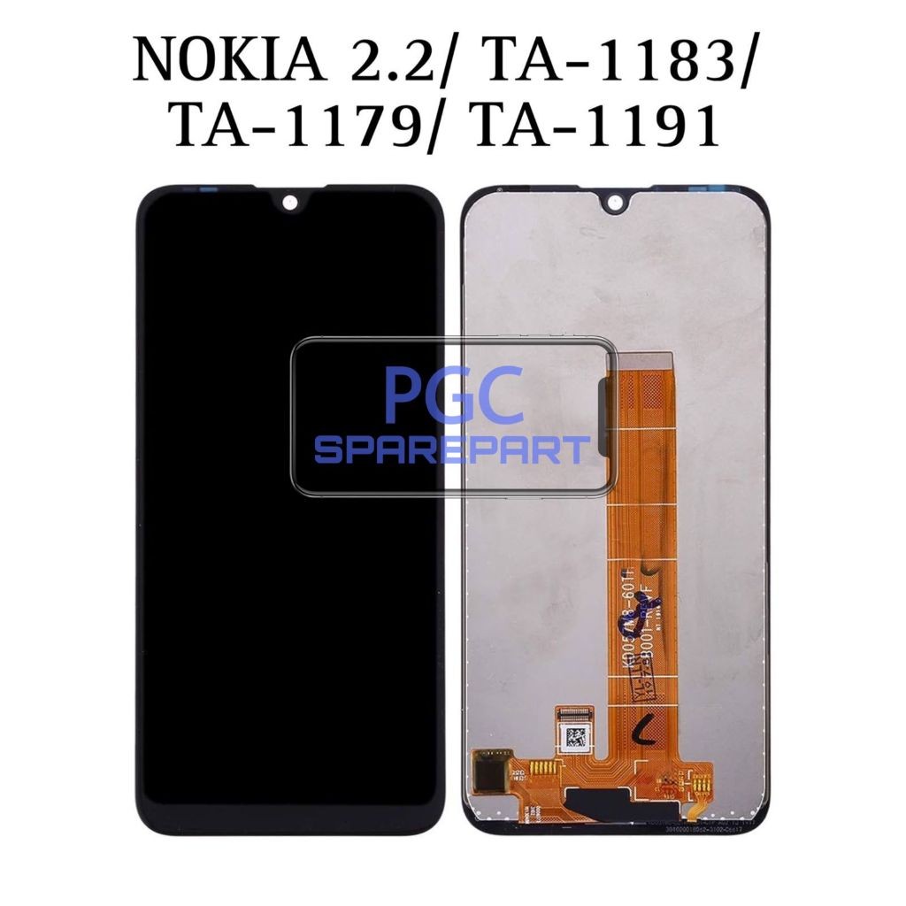 LCD Touchscreen Fullset Nokia 2.2 / TA-1183 / TA-1179 / TA-1191 / TA-1188