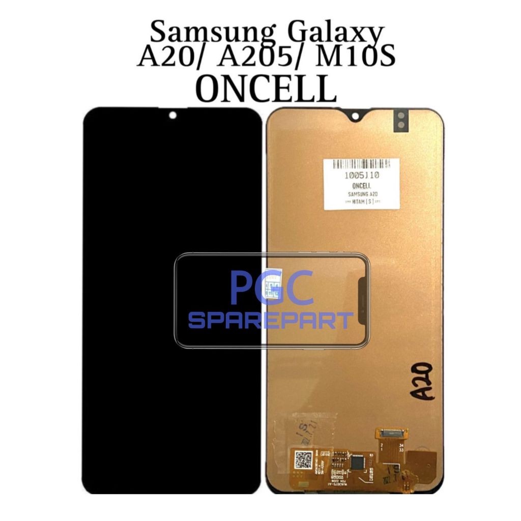 LCD Touchscreen Fullset Samsung Galaxy A20 / A205 / M10s / M107 / SM-A205F / SM-A205F / SM-A205FN / 