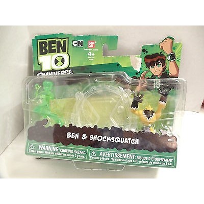 Mainan Action Figure Ben 10 Omniverse "Ben & Shocksquatch" ORI BANDAI