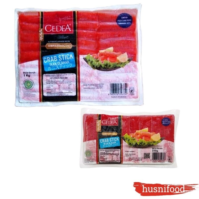 

Cedea Crab Stik Frozen 250g & 1kg