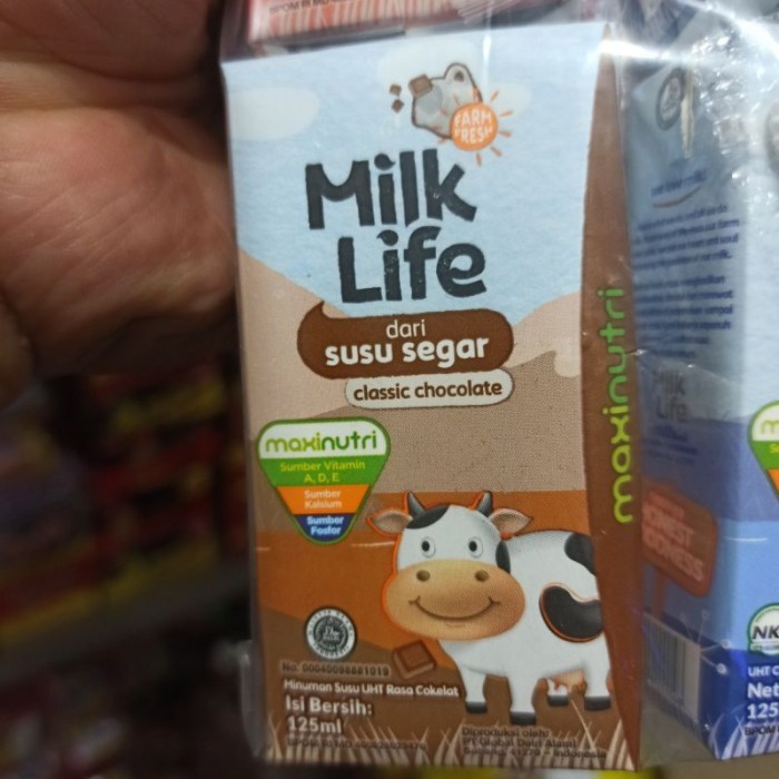 

NEW ITEM MINUMAN MILK LIFE CLASSIC CHOCOLATE 125ml